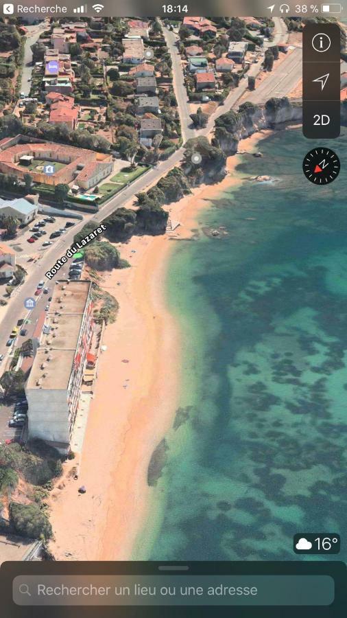 Studio Pieds Dans L'Eau Ajaccio  Kültér fotó